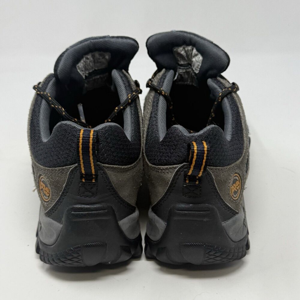 Timberland Pro Mudsill Steel Toe Work Shoes Mens 7.5 Blue Gray Suede Lace Up - Picture 11 of 16